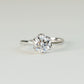 AMARYLLIS - Lab-Grown Diamond/ Gemstone Ring Setting - Twisted Band (18K Gold/ PT950) - TM0532