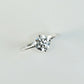 GEMM - Lab-Grown Diamond / Gemstone Solitaire Ring Setting (18K Gold / Platinum) - TM1018