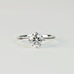 GEMM - Lab-Grown Diamond / Gemstone Solitaire Ring Setting (18K Gold / Platinum) - TM1018