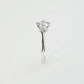 GEMM - Lab-Grown Diamond / Gemstone Solitaire Ring Setting (18K Gold / Platinum) - TM1018