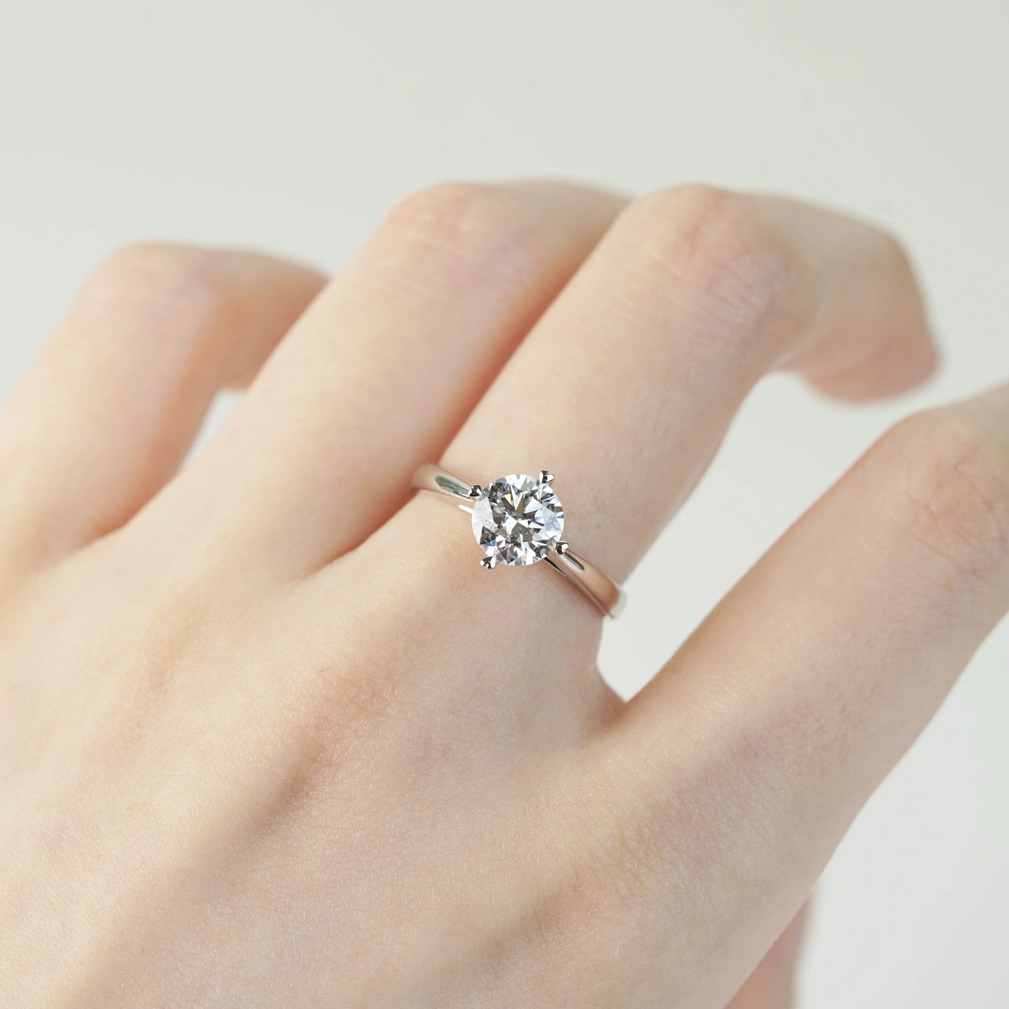 ZAMARUS - Lab-Grown Diamond / Gemstone Ring Setting | Hidden Heart Gallery (18K Gold / Platinum) - TM0231