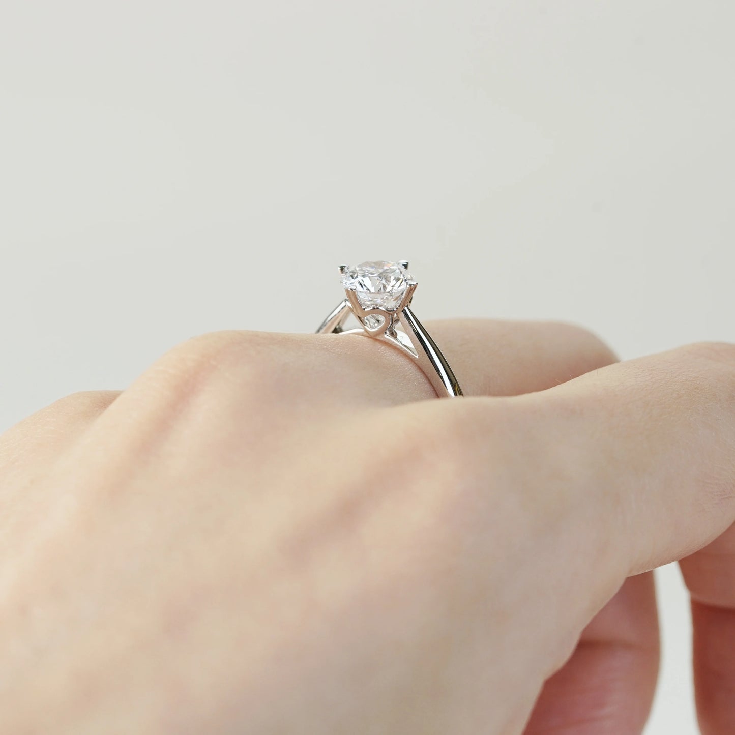 ZAMARUS - Lab-Grown Diamond / Gemstone Ring Setting | Hidden Heart Gallery (18K Gold / Platinum) - TM0231