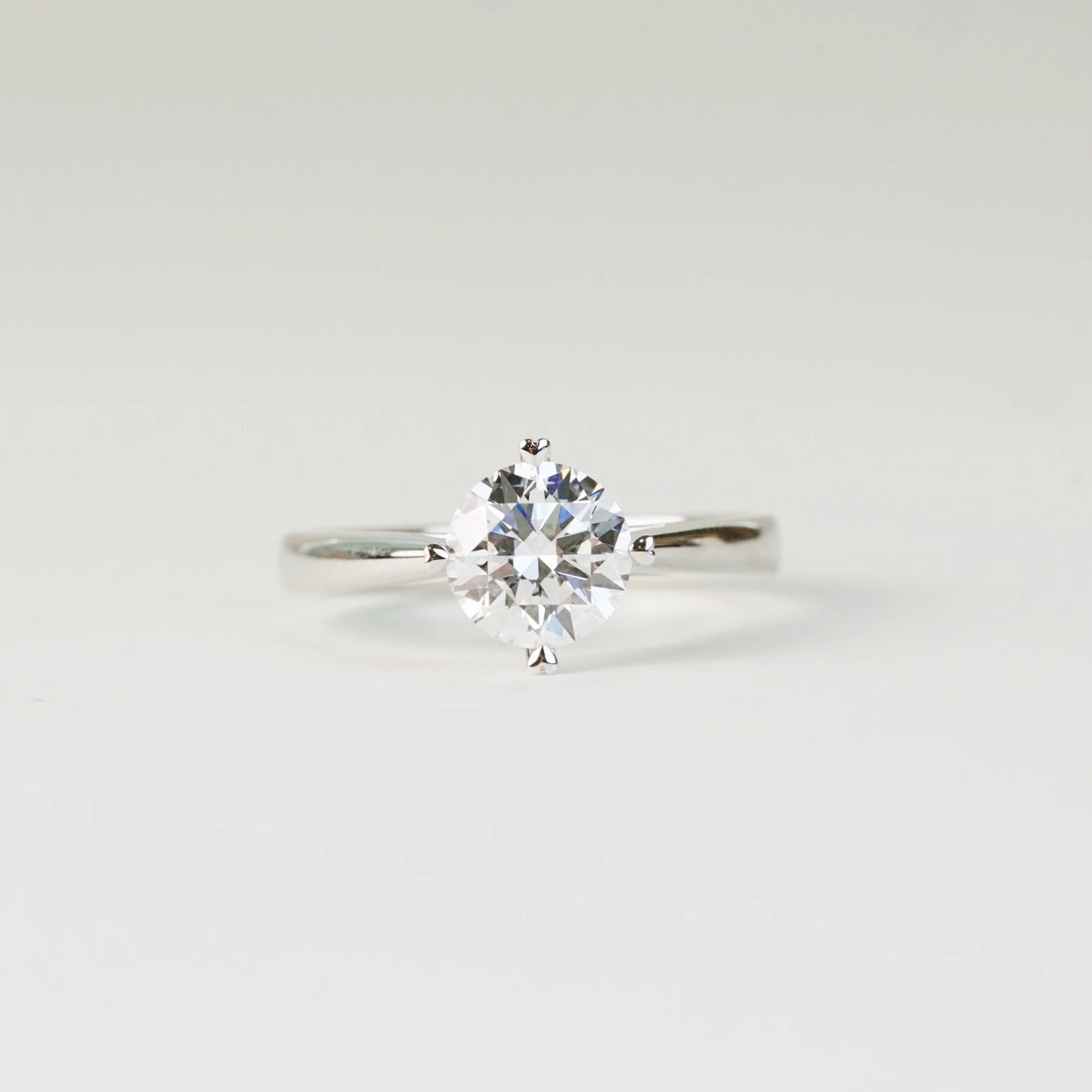 ZAMARUS - Lab-Grown Diamond / Gemstone Ring Setting | Hidden Heart Gallery (18K Gold / Platinum) - TM0231