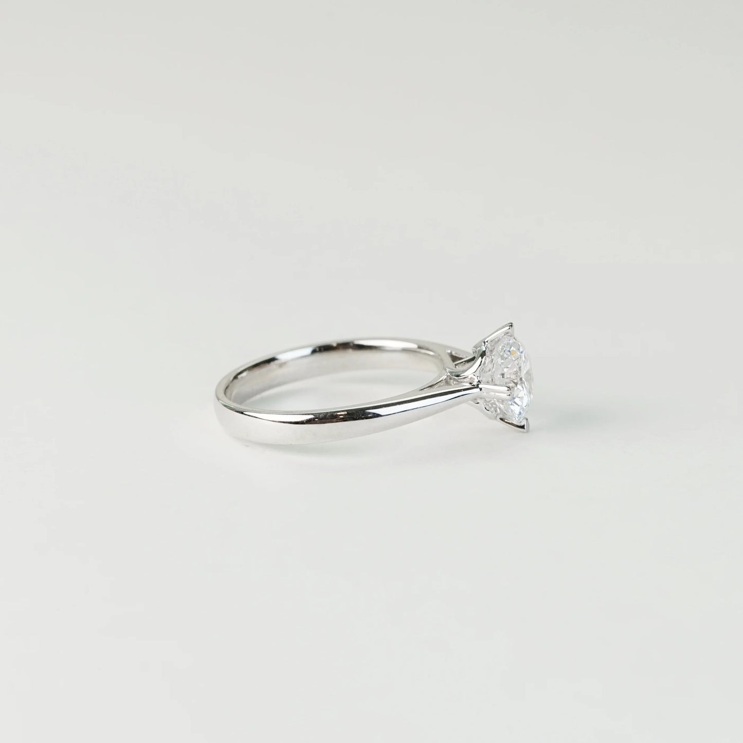 ZAMARUS - Lab-Grown Diamond / Gemstone Ring Setting | Hidden Heart Gallery (18K Gold / Platinum) - TM0231