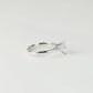 ZAMARUS - Lab-Grown Diamond / Gemstone Ring Setting | Hidden Heart Gallery (18K Gold / Platinum) - TM0231