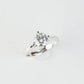 ZAMARUS - Lab-Grown Diamond / Gemstone Ring Setting | Hidden Heart Gallery (18K Gold / Platinum) - TM0231