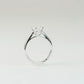 ZAMARUS - Lab-Grown Diamond / Gemstone Ring Setting | Hidden Heart Gallery (18K Gold / Platinum) - TM0231