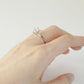ARIA - Lab-Grown Diamond / Gemstone Solitaire Ring Setting (18K Gold / Platinum) – R24817RD