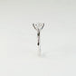 ARIA - Lab-Grown Diamond / Gemstone Solitaire Ring Setting (18K Gold / Platinum) – R24817RD