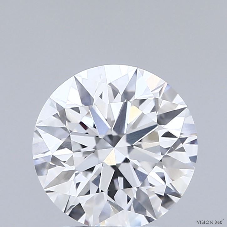 2.0 Carat Round Shape Lab Grown Diamond