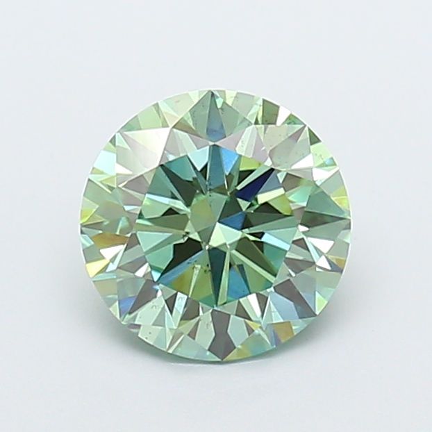 2.01 Carat Round Shape Lab Grown Diamond