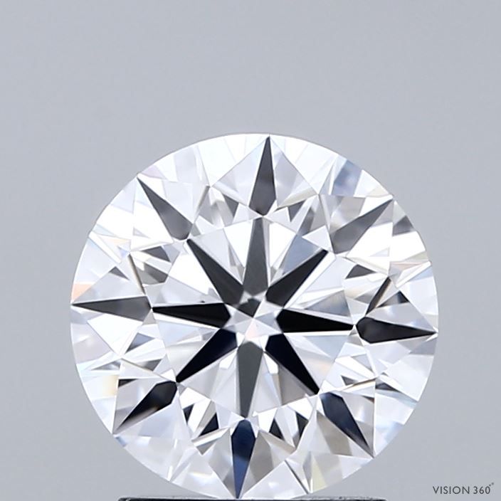0.88 Carat Round Shape Lab Grown Diamond