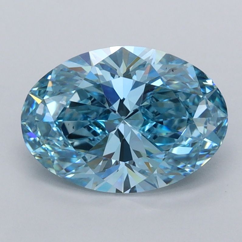 1.55 Carat Oval Shape Lab Grown Diamond