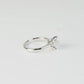 JULIA - Lab-Grown Diamond / Gemstone Solitaire Ring Setting (18K Gold / Platinum) - TMRE0112