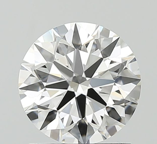 1.28 Carat Round Shape Lab Grown Diamond