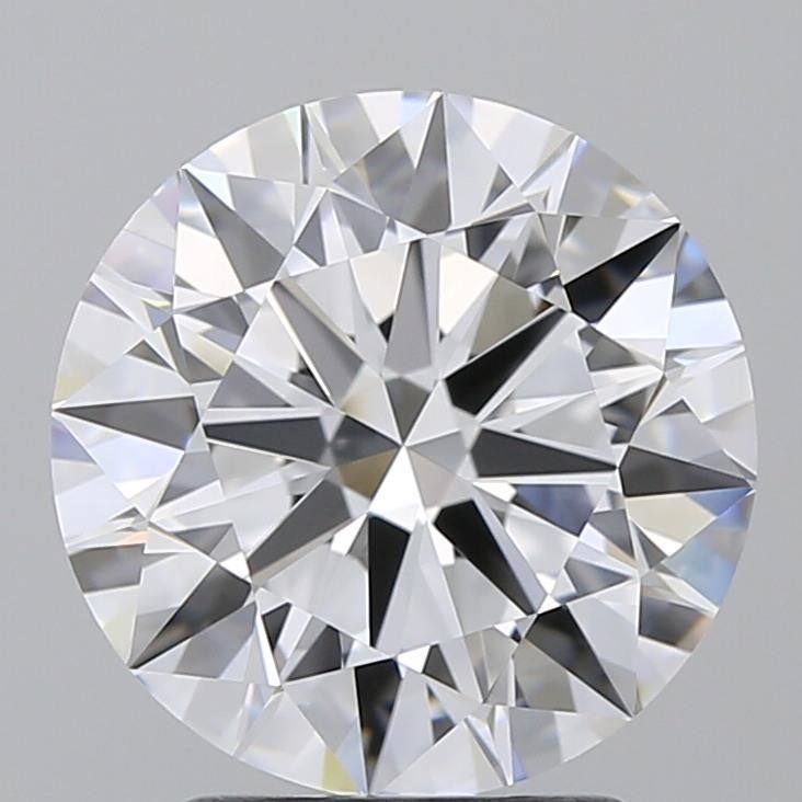 2.51 Carat Round Shape Lab Grown Diamond