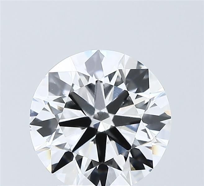 2.51 Carat Round Shape Lab Grown Diamond