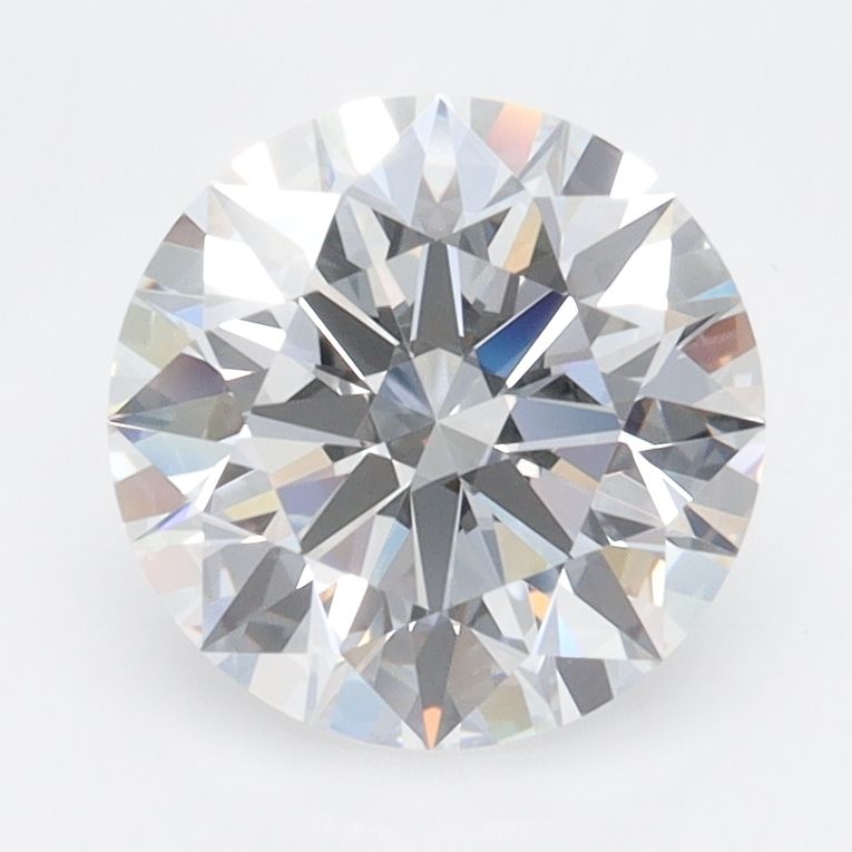 2.04 Carat Round Shape Lab Grown Diamond