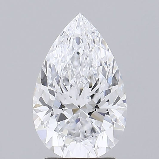 1.51 Carat Pear Shape Lab Grown Diamond