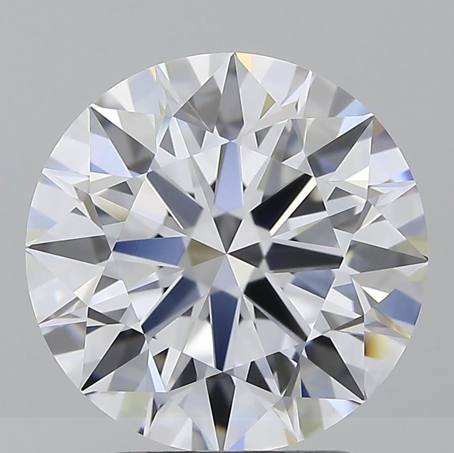 2.56 Carat Round Shape Lab Grown Diamond