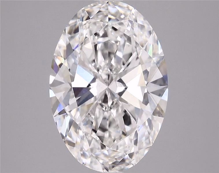 3.92 Carat Oval Shape Lab Grown Diamond