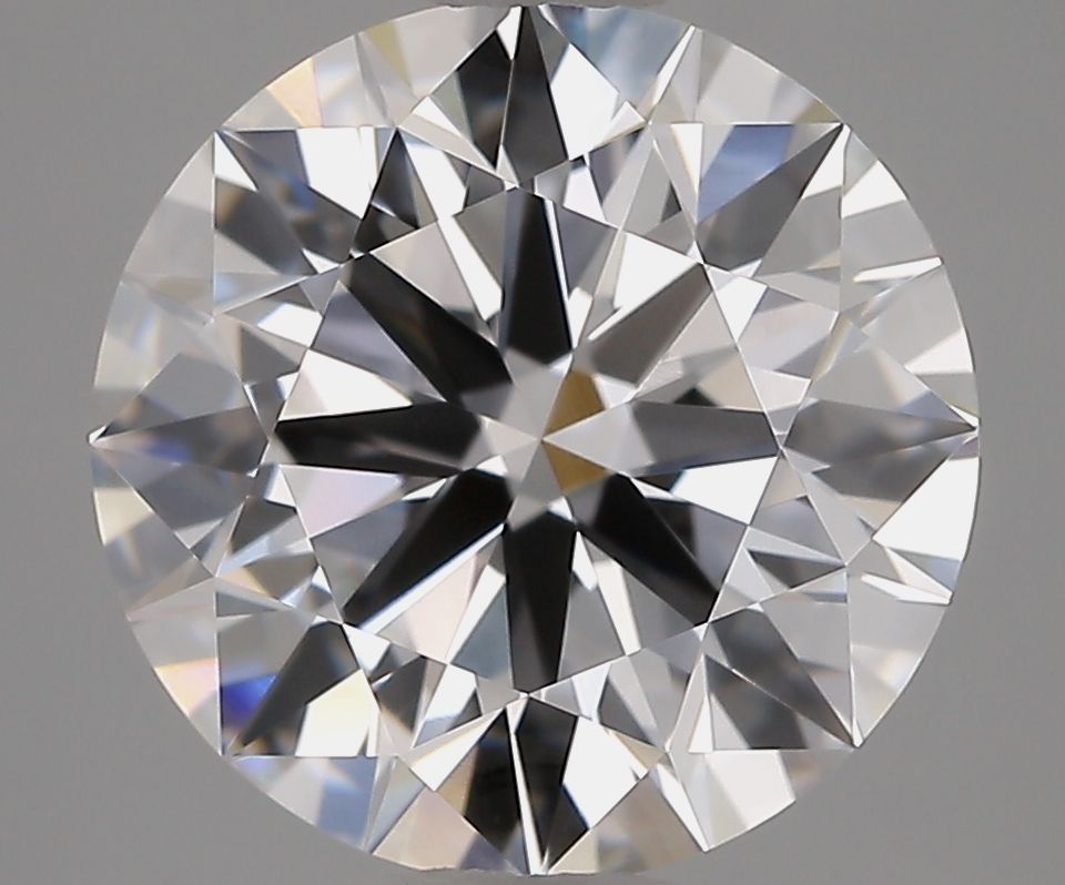3.04 Carat Round Shape Lab Grown Diamond