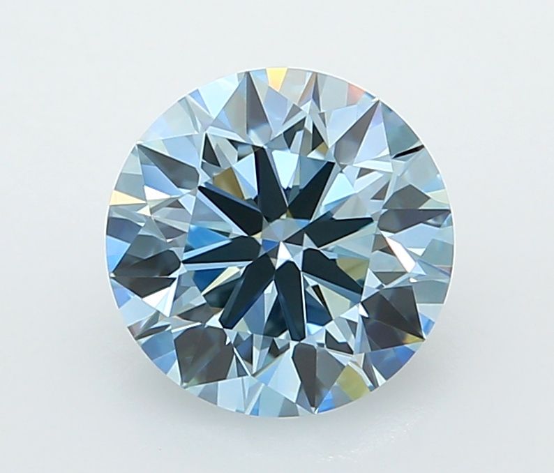 2.01 Carat Round Shape Lab Grown Diamond