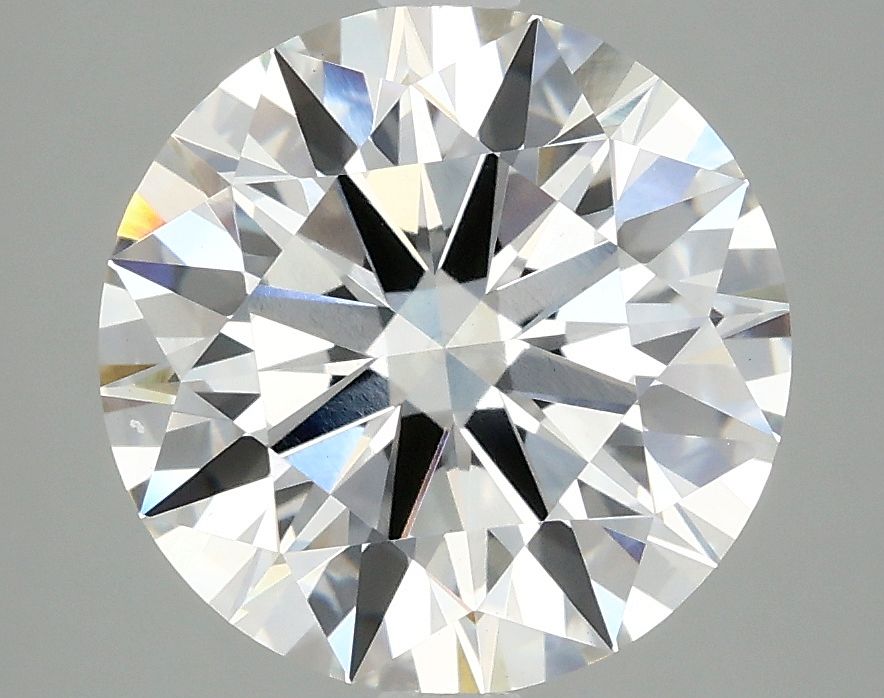 4.11 Carat Round Shape Lab Grown Diamond
