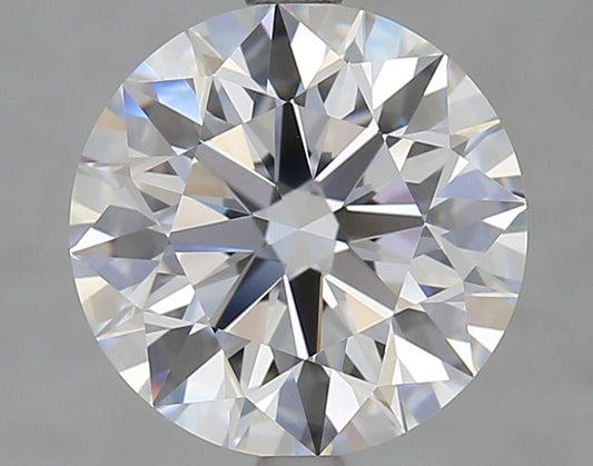 2.55 Carat Round Shape Lab Grown Diamond