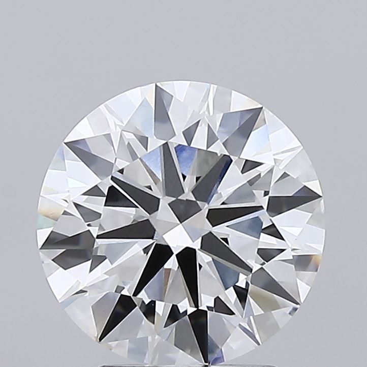 3.06 Carat Round Shape Lab Grown Diamond