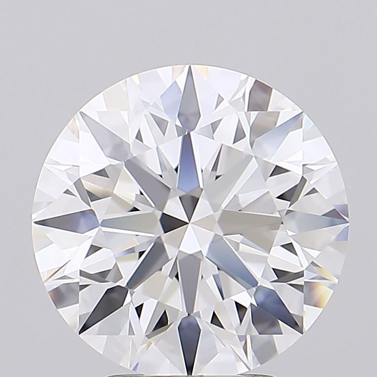 4.07 Carat Round Shape Lab Grown Diamond