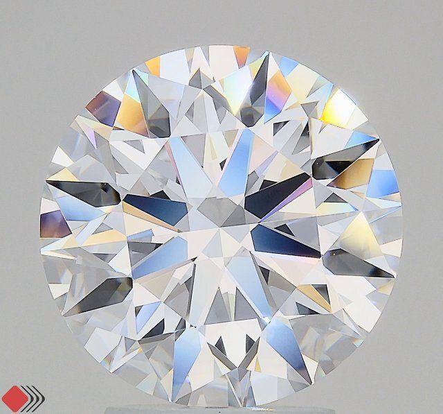 3.72 Carat Round Shape Lab Grown Diamond