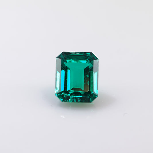 7.24cts 現貨培育綠寶石 - 祖母綠形