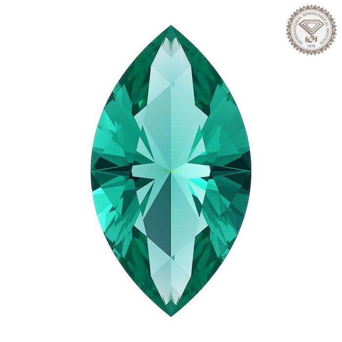 Lab-Grown Emerald - Marquise Cut