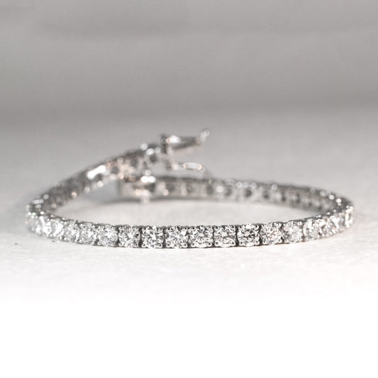 In-Stock 7.46cts 4-Prong Lab Grown Diamond Bracelet (GDB0004-015)