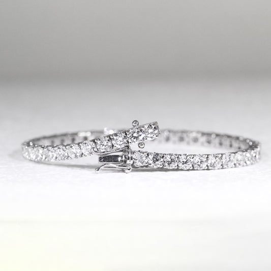 In-Stock 7.46cts 4-Prong Lab Grown Diamond Bracelet (GDB0004-015)