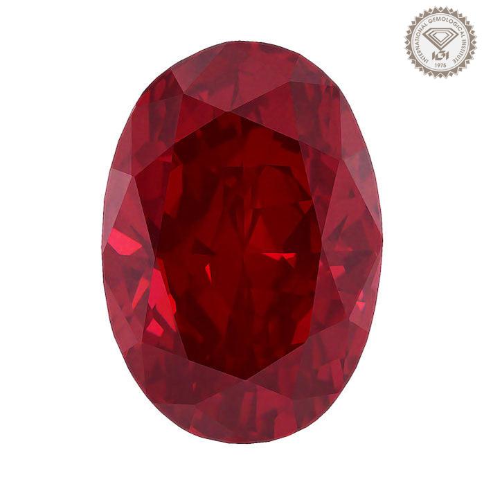 訂購培育紅寶石