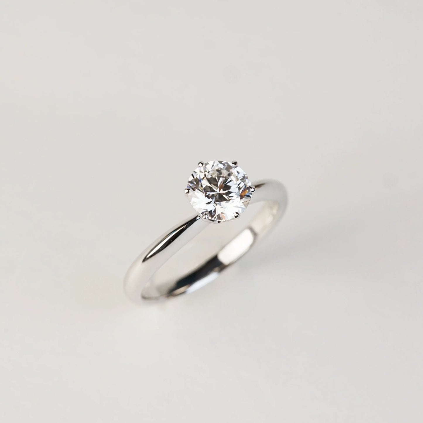 MIYA - Lab-Grown Diamond / Gemstone Solitaire Ring Setting (18K Gold / Platinum) – SGJ0712V