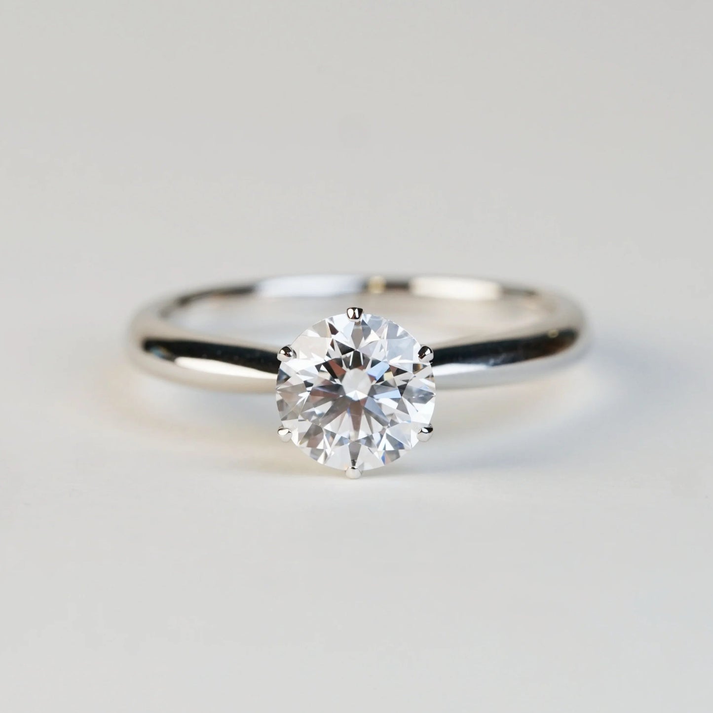 MIYA - Lab-Grown Diamond / Gemstone Solitaire Ring Setting (18K Gold / Platinum) – SGJ0712V