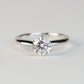 MIYA - Lab-Grown Diamond / Gemstone Solitaire Ring Setting (18K Gold / Platinum) – SGJ0712V