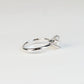 AGATHA - Lab-Grown Diamond / Gemstone Ring Setting | Tapered Band Solitaire (18K Gold / PT950) - TM0131S