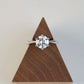 AGATHA - Lab-Grown Diamond / Gemstone Ring Setting | Tapered Band Solitaire (18K Gold / PT950) - TM0131S