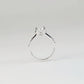 ACELIN – Lab-Grown Diamond / Gemstone Pavé Ring Setting (18K Gold / PT950) - TM0193