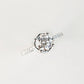 ACELIN – Lab-Grown Diamond / Gemstone Pavé Ring Setting (18K Gold / PT950) - TM0193