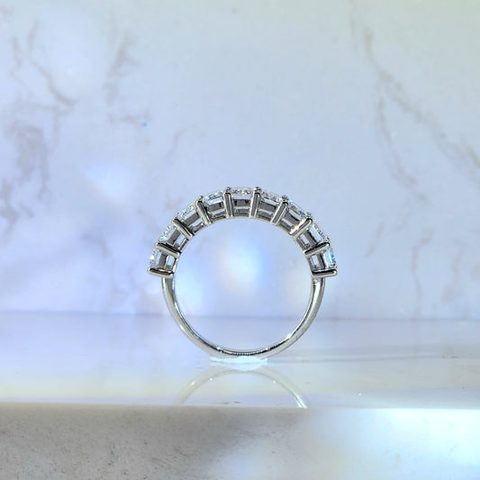In-Stock 0.25ct Emerald Cut Lab Grown Diamonds Anniversary Ring (TM1167-025)