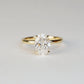 NAIJA - Lab-Grown Diamond / Gemstone Solitaire Ring Setting (18K Gold / Platinum) -TMO1012N