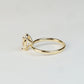 NAIJA - Lab-Grown Diamond / Gemstone Solitaire Ring Setting (18K Gold / Platinum) -TMO1012N