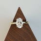 NAIJA - Lab-Grown Diamond / Gemstone Solitaire Ring Setting (18K Gold / Platinum) -TMO1012N