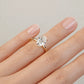 NAIJA - Lab-Grown Diamond / Gemstone Solitaire Ring Setting (18K Gold / Platinum) -TMO1012N