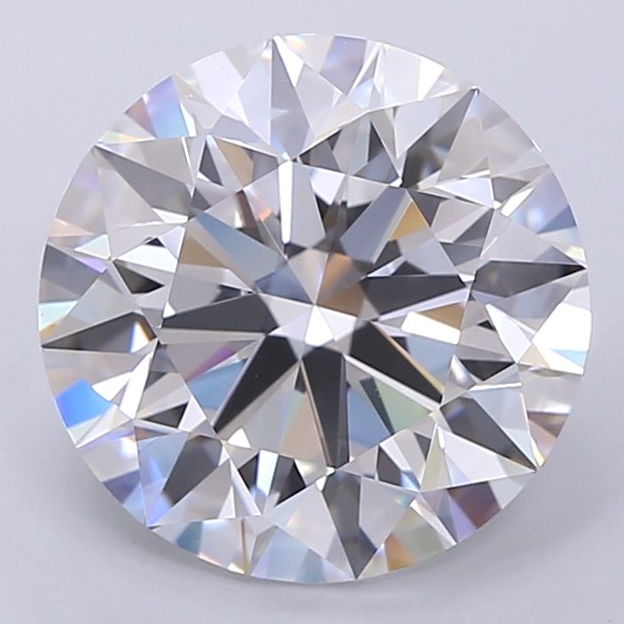 3.09 Carat Round Shape Lab Grown Diamond